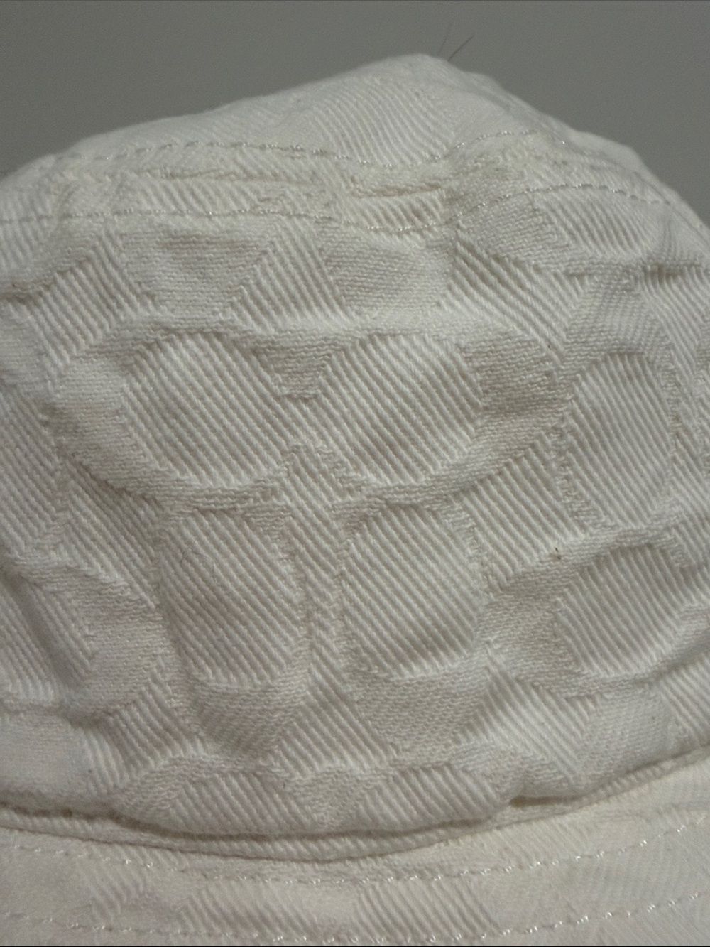 Coach Cream Logo-Pattern Bucket Hat - Picture 4 of 8